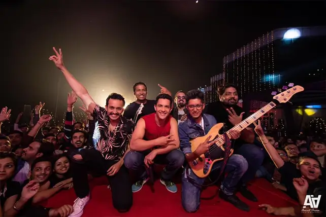 aditya narayan at ims ghaziabad event